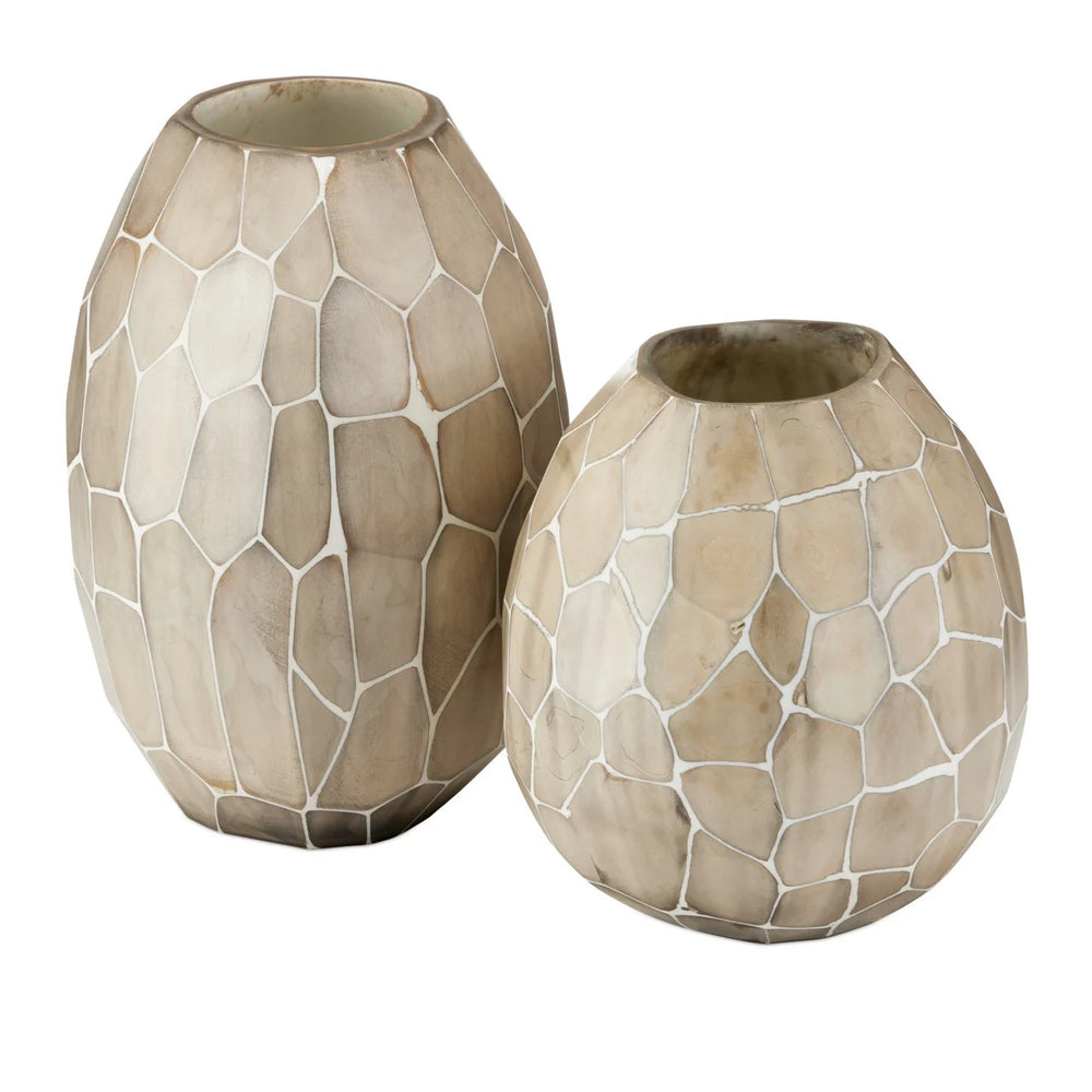 Runnell Glass Vase Set of 2