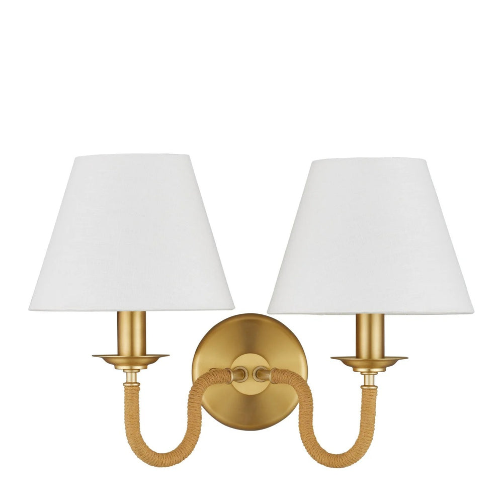 
                      
                        Adala Brass Wall Sconce
                      
                    