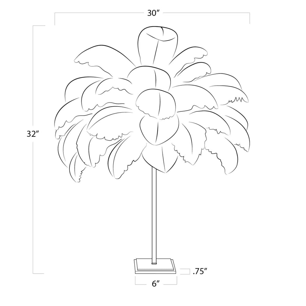 
                      
                        Josephine Feather Table Lamp
                      
                    