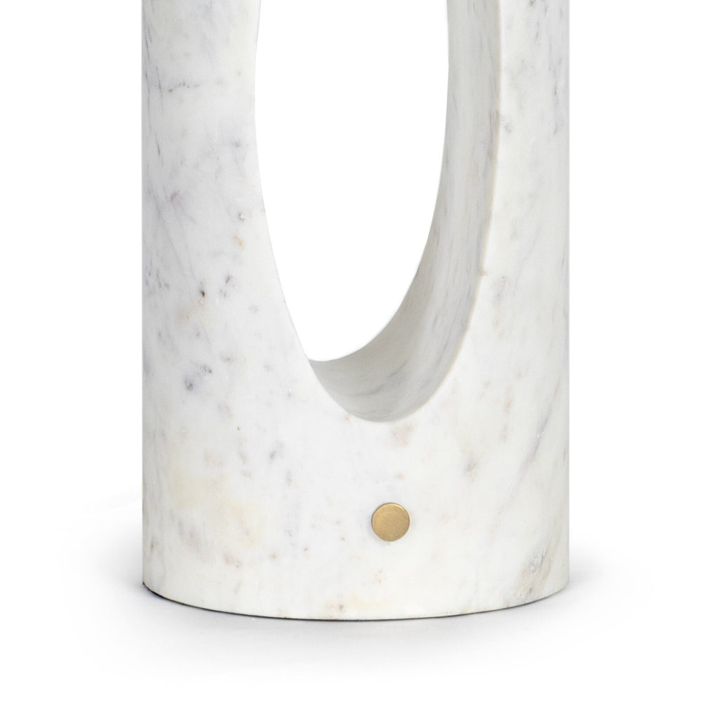 
                      
                        Portia Marble Table Lamp (White)
                      
                    