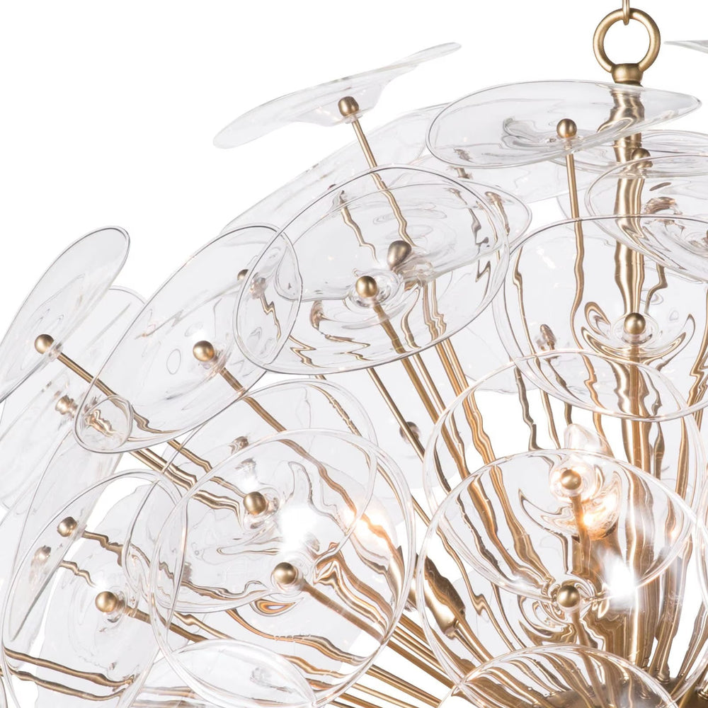 
                      
                        Poppy Glass Chandelier Large (Clear)
                      
                    