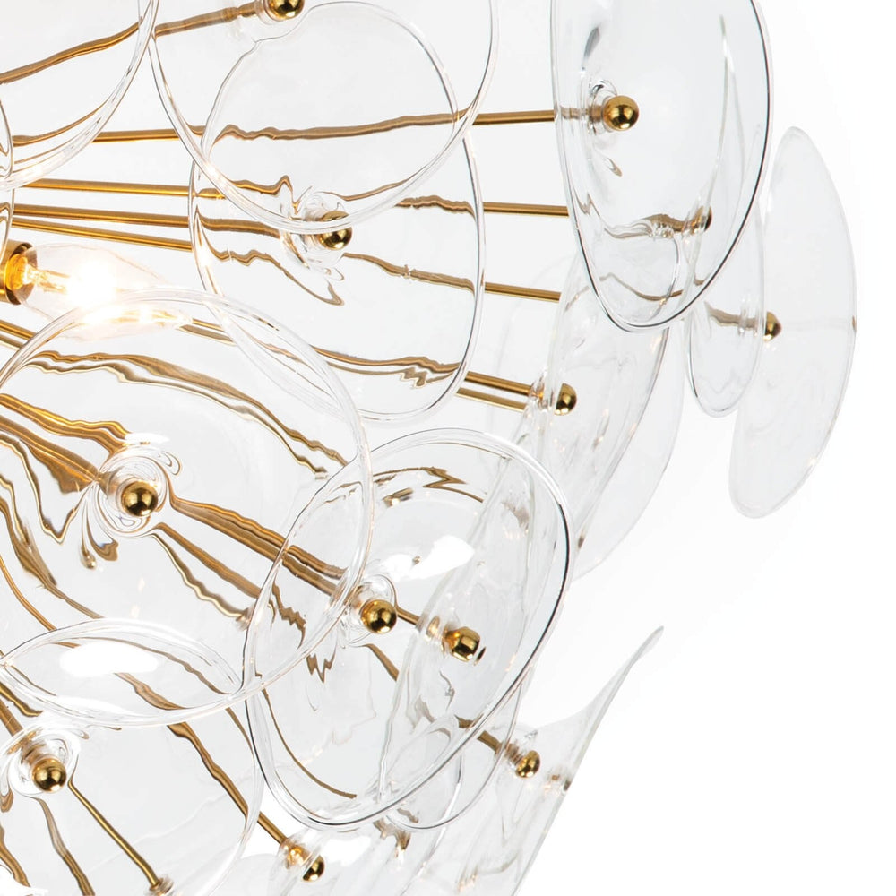 
                      
                        Poppy Glass Semi Flush Mount (Clear)
                      
                    