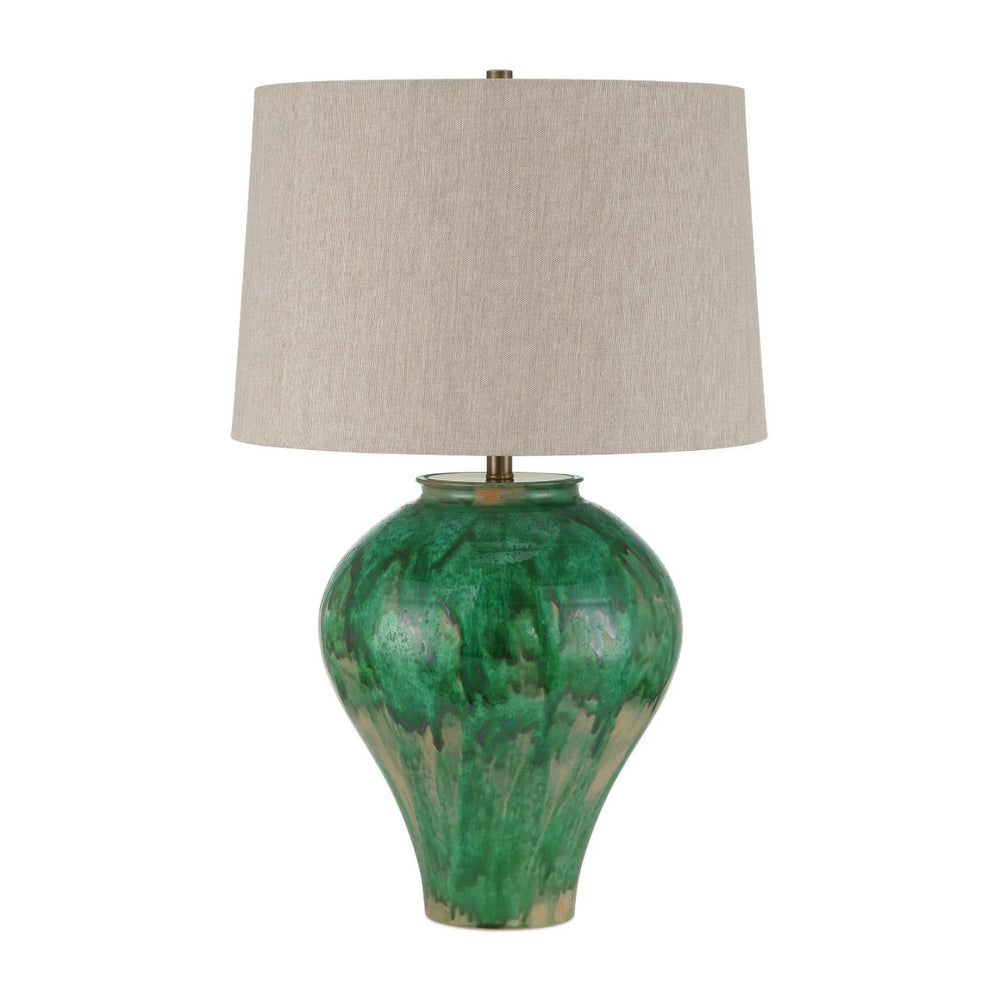 
                      
                        Blarney Green Table Lamp
                      
                    
