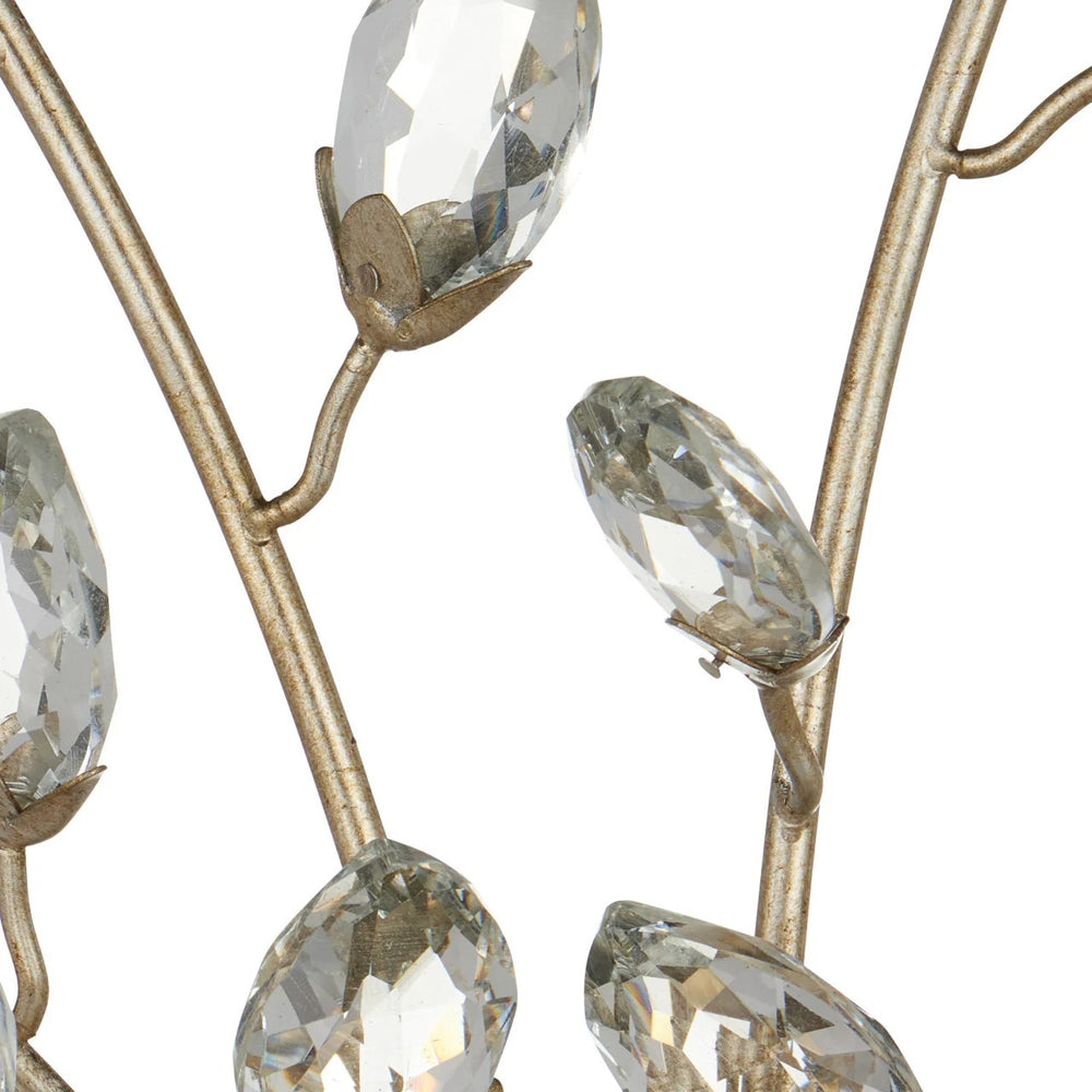 
                      
                        Forget-Me-Not Silver Wall Sconce
                      
                    