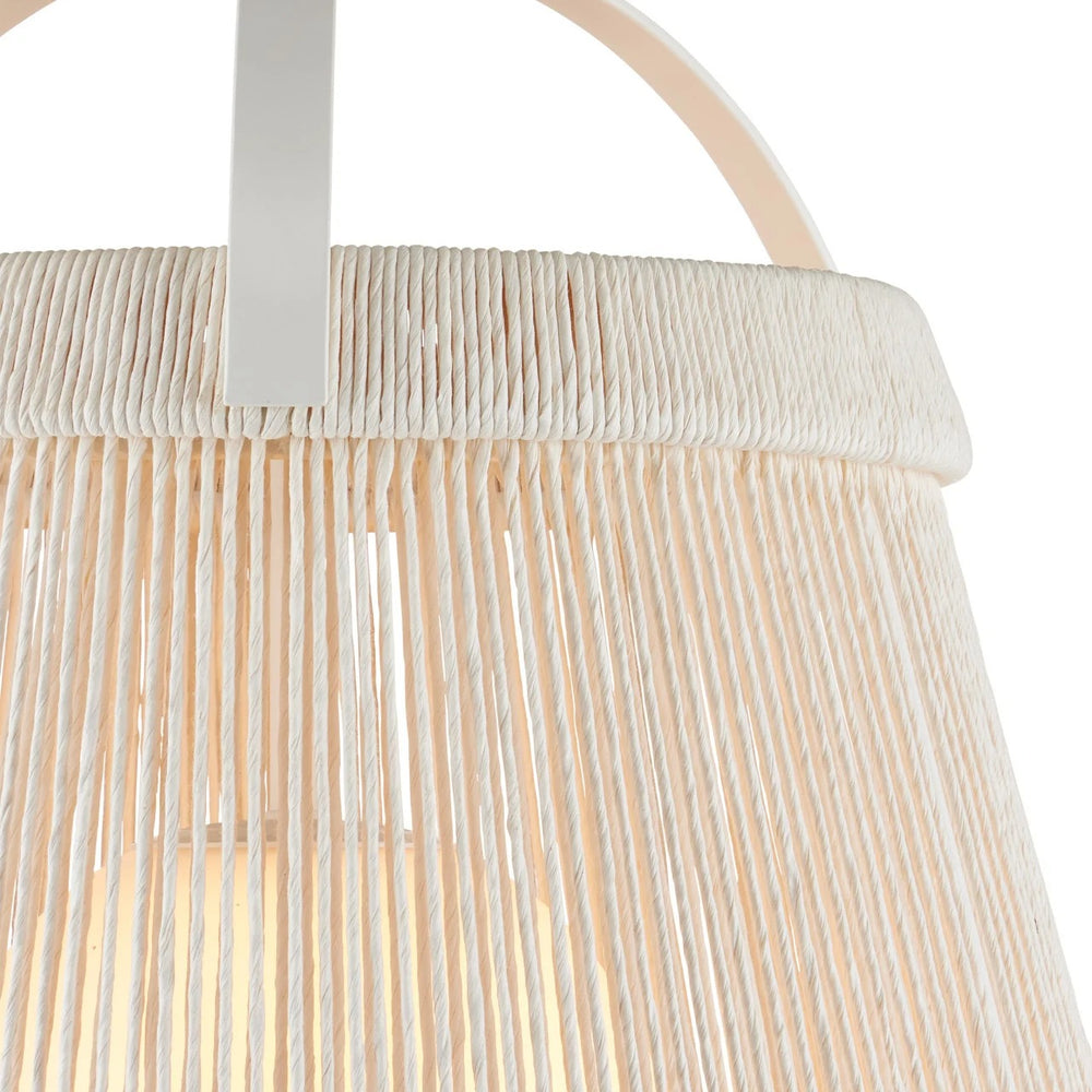 
                      
                        Parnell Medium White Pendant
                      
                    