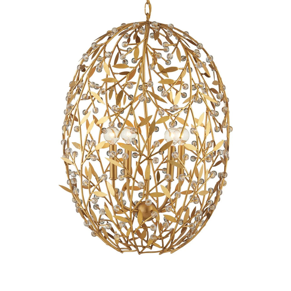 Secret Garden Gold Chandelier