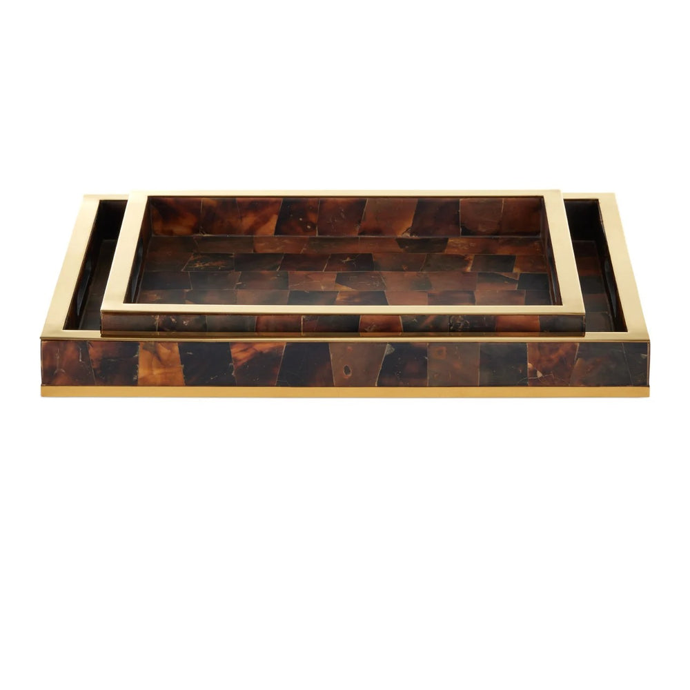 
                      
                        Casey Brown Tray Set of 2
                      
                    