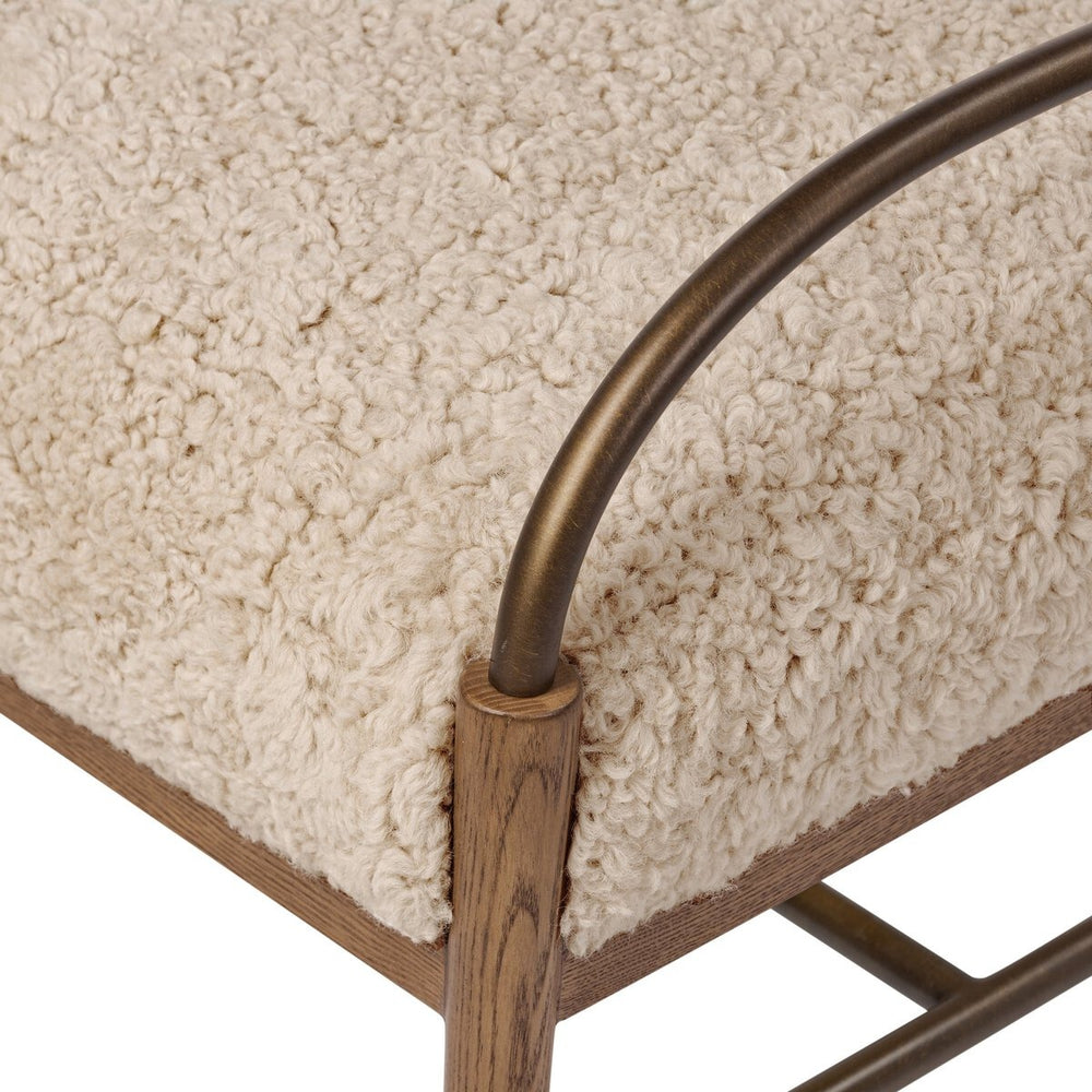 
                      
                        Demi Accent Stool - Beige Shearling
                      
                    