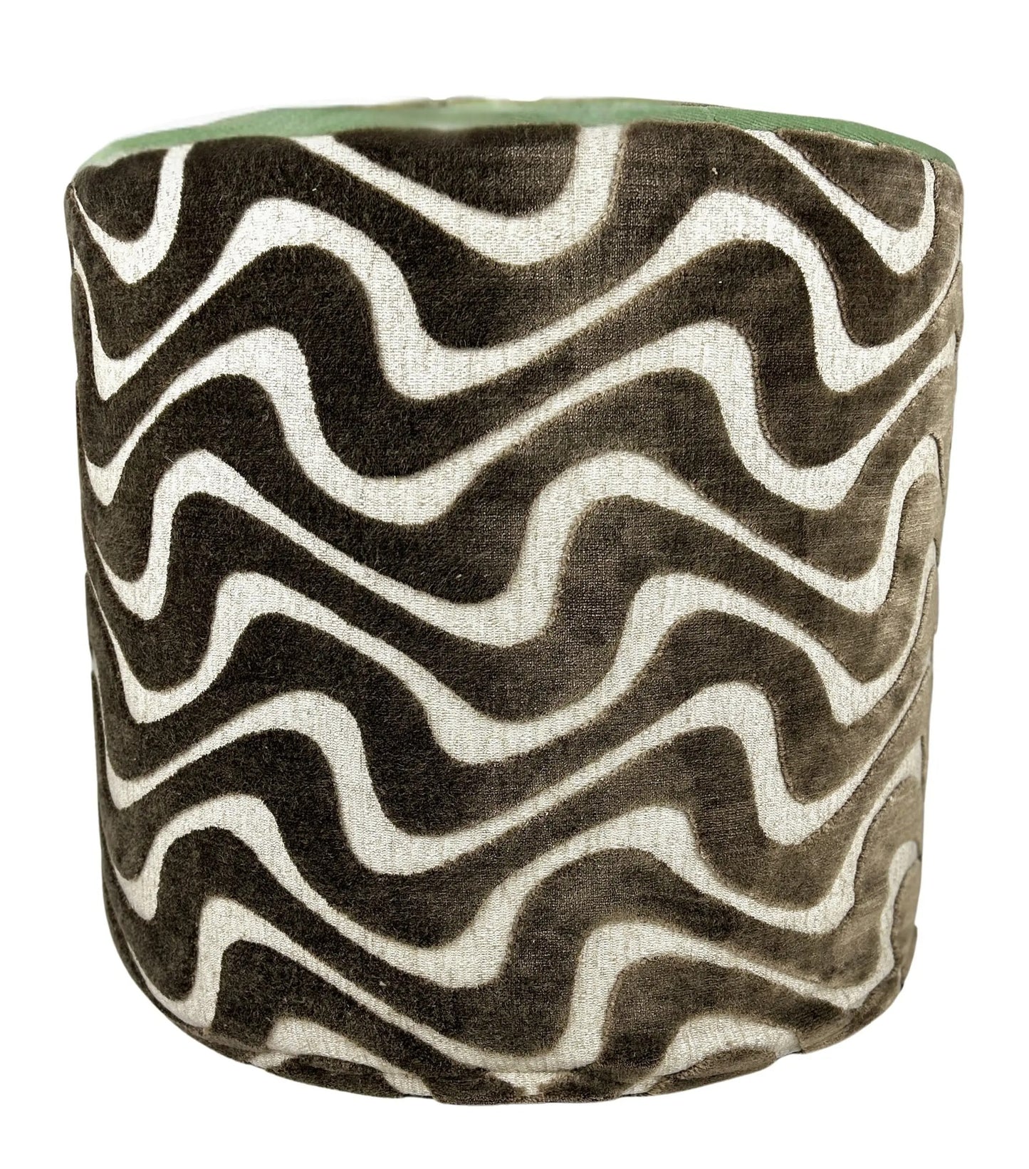 Perch Isabel - Brown/Beige Stool w/ Cord