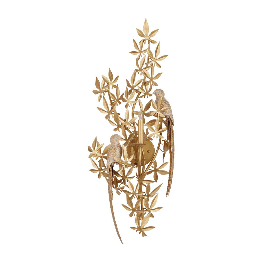 
                      
                        Aviary Gold Wall Sconce, Right
                      
                    