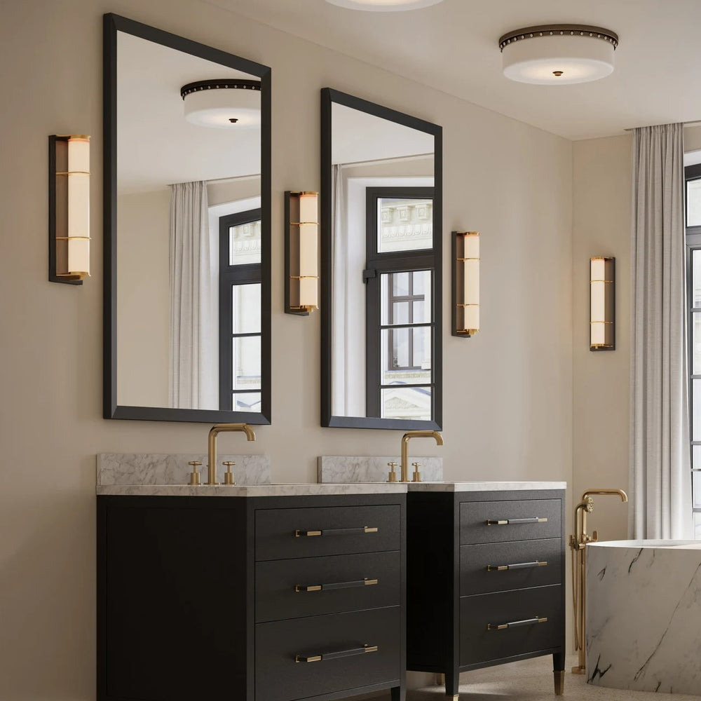 
                      
                        Barnabe Brass Flush Mount
                      
                    