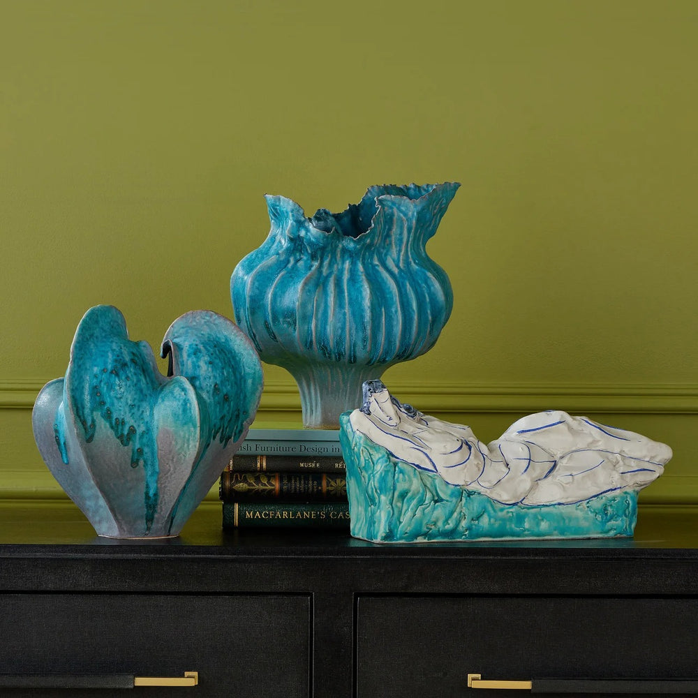 
                      
                        Free-Form Blue Vase
                      
                    