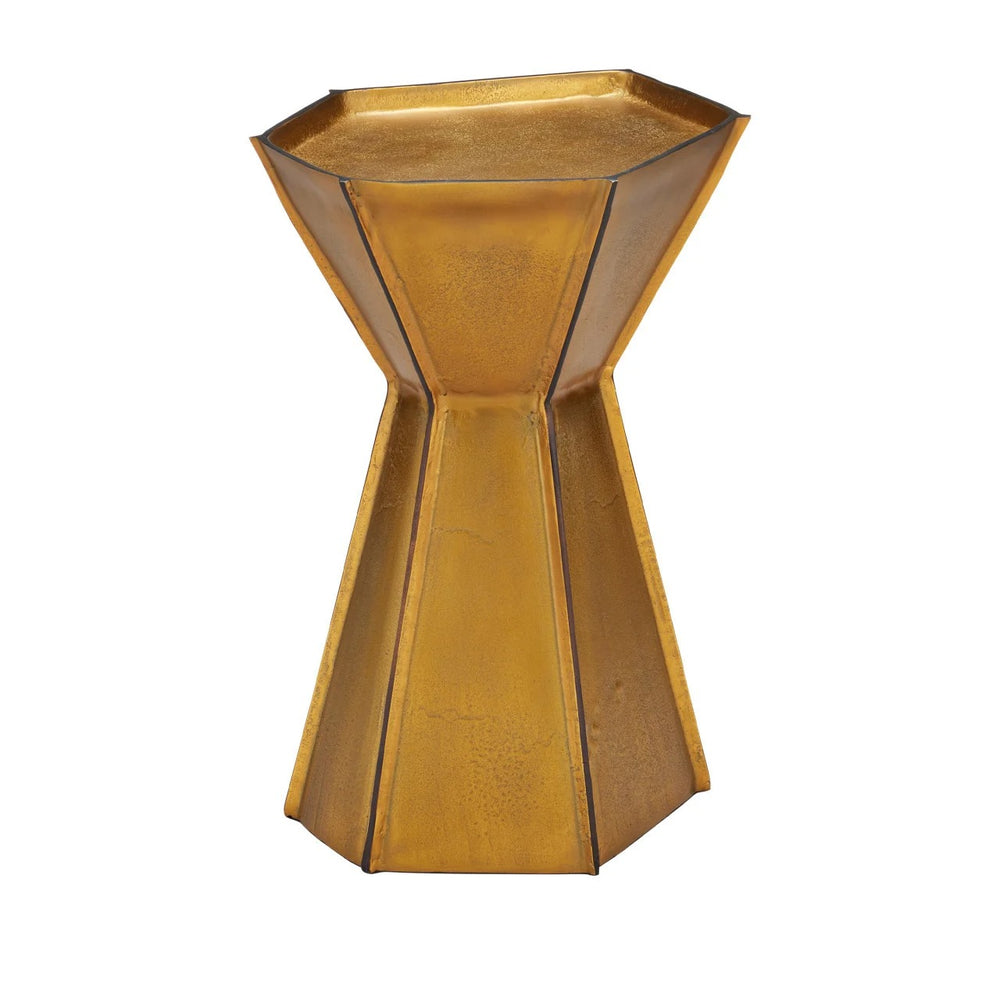 Merola Gold Accent Table
