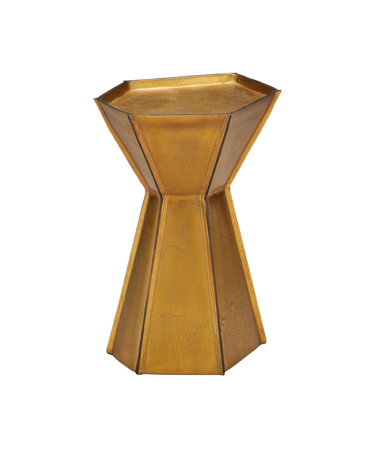 Merola Gold Accent Table