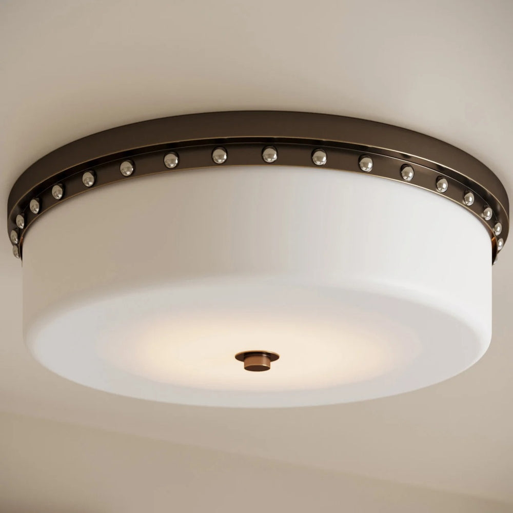
                      
                        Barnabe Brass Flush Mount
                      
                    
