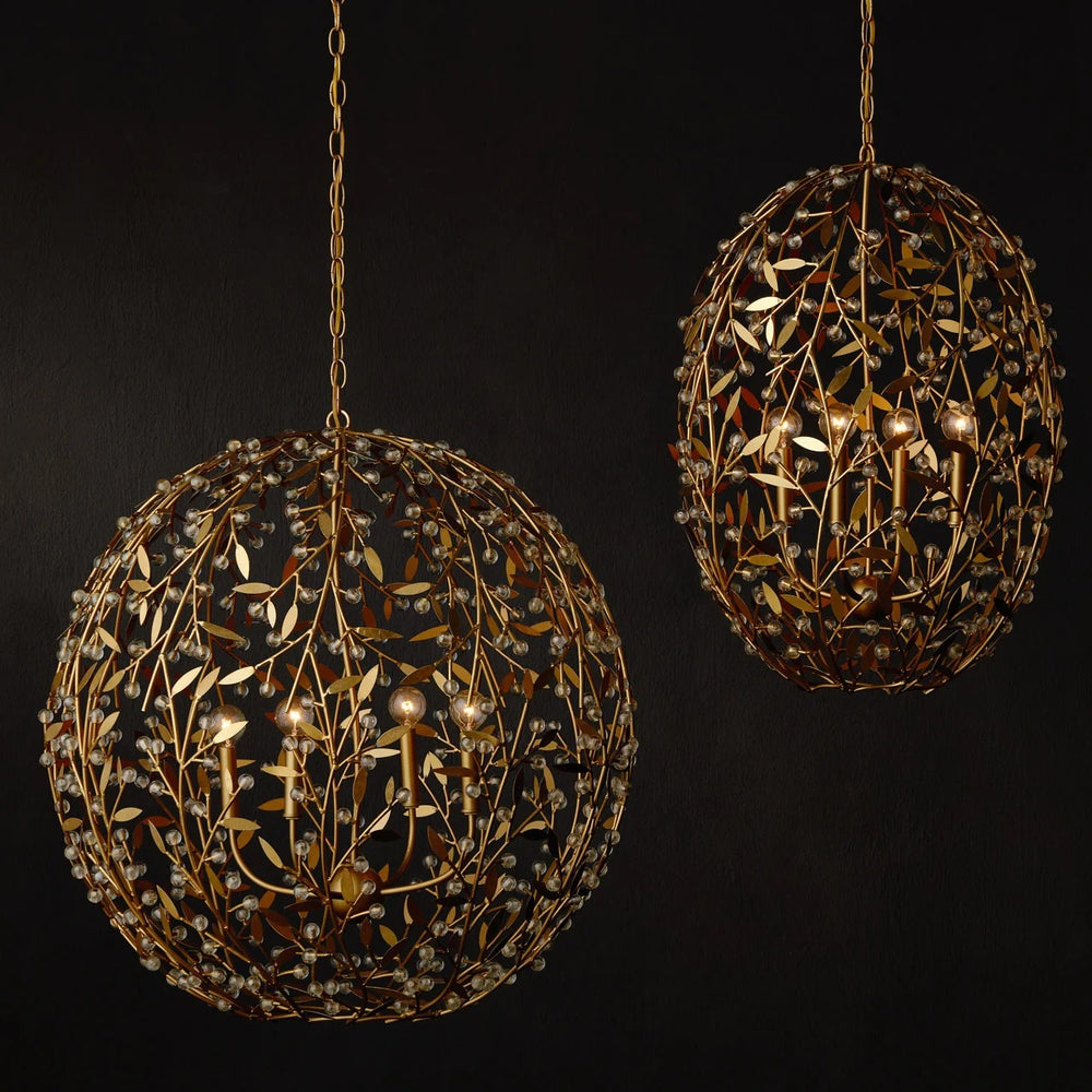 
                      
                        Secret Garden Gold Chandelier
                      
                    