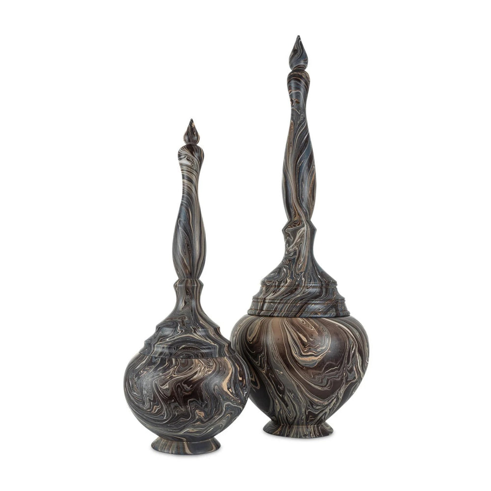 
                      
                        Marbleized Tall Turret Box
                      
                    