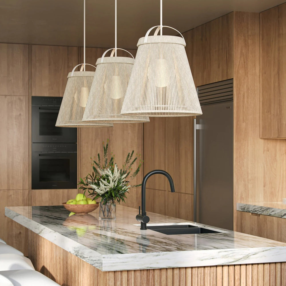 
                      
                        Parnell Medium White Pendant
                      
                    