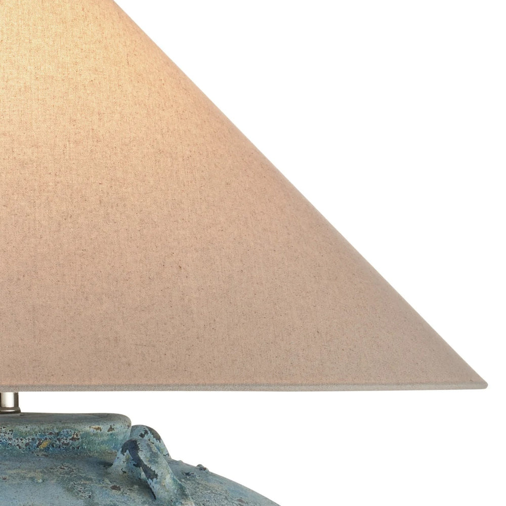 
                      
                        Catania Antique Blue Drip Table Lamp
                      
                    
