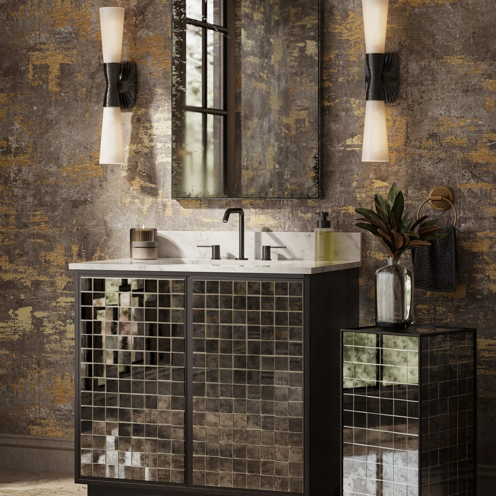 
                      
                        Burrows Bronze Bath Wall Sconce
                      
                    