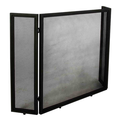 Parisian Fire Place Screen - Flat Black