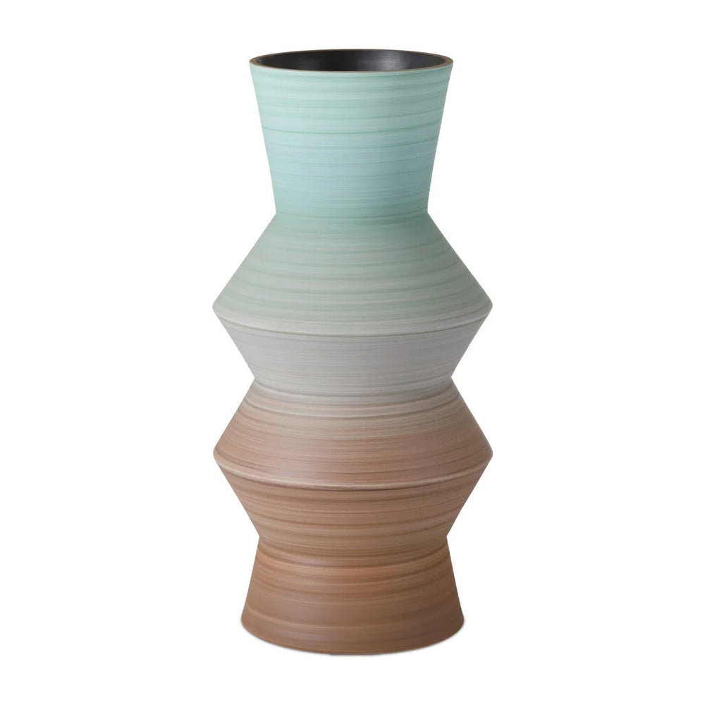 
                      
                        Happy 80's Brown & Pale Blue Vase Set of 2
                      
                    