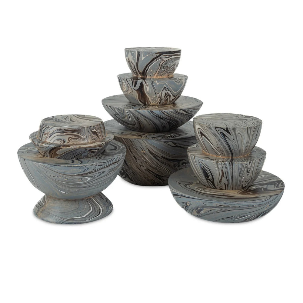 
                      
                        Marbleized Stacking Box Set of 3
                      
                    