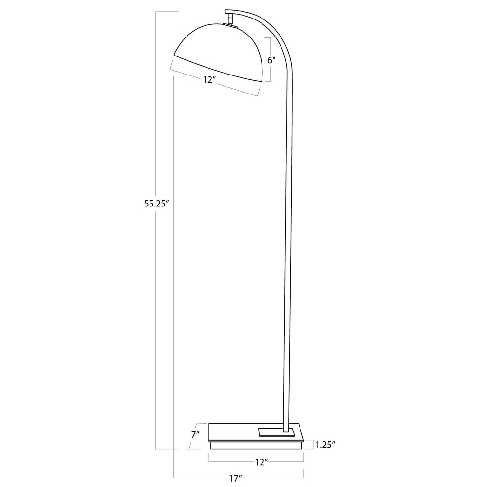 
                      
                        Otto Floor Lamp (Polished Nickel)
                      
                    