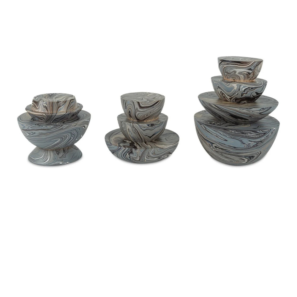 
                      
                        Marbleized Stacking Box Set of 3
                      
                    