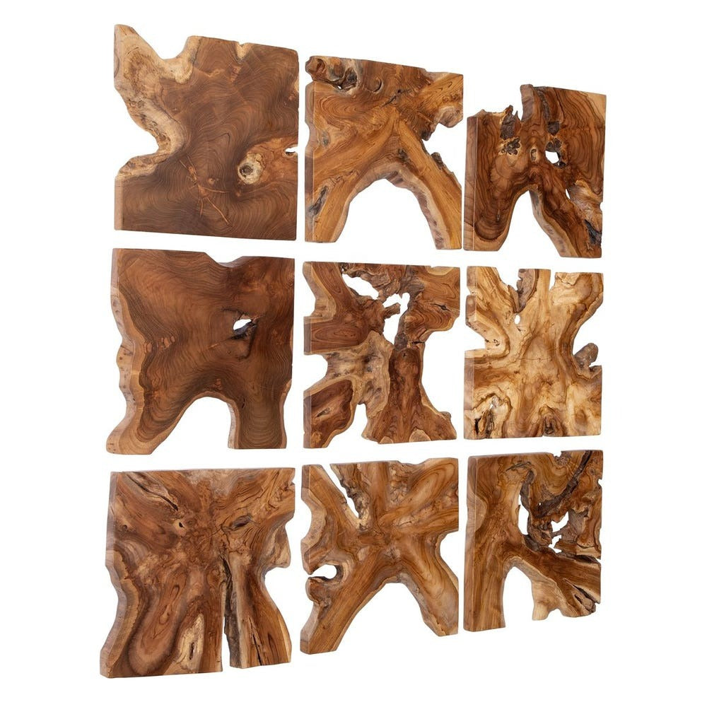 
                      
                        Talia Outdoor Wood Wall Decor - Set of 9
                      
                    