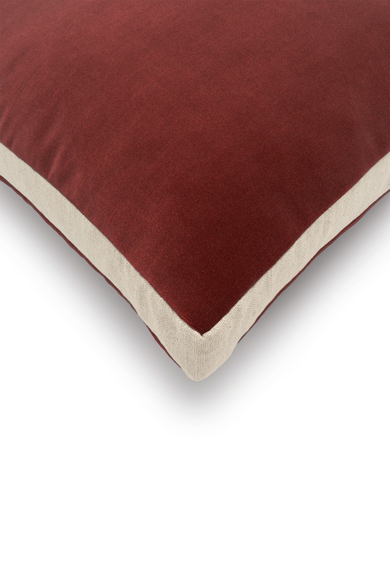Deveraux Box Pillow - Red Pepper - 22