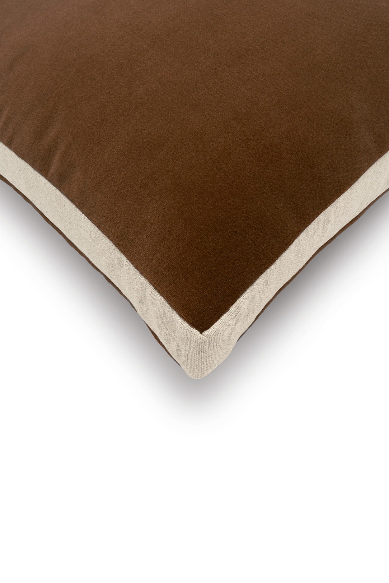Deveraux Box Pillow - Walnut - 22