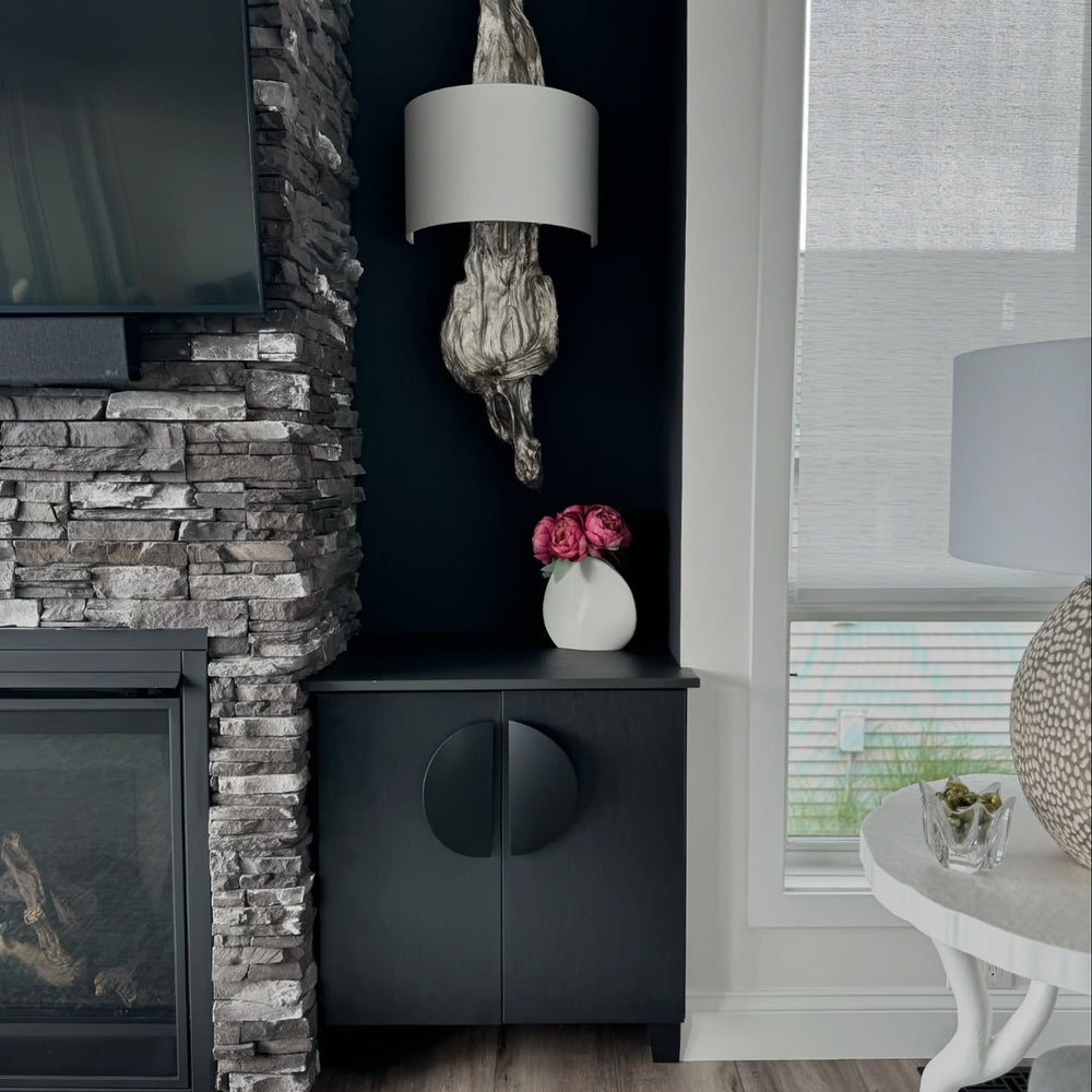 Driftwood Sconce (Ambered Silver Leaf).