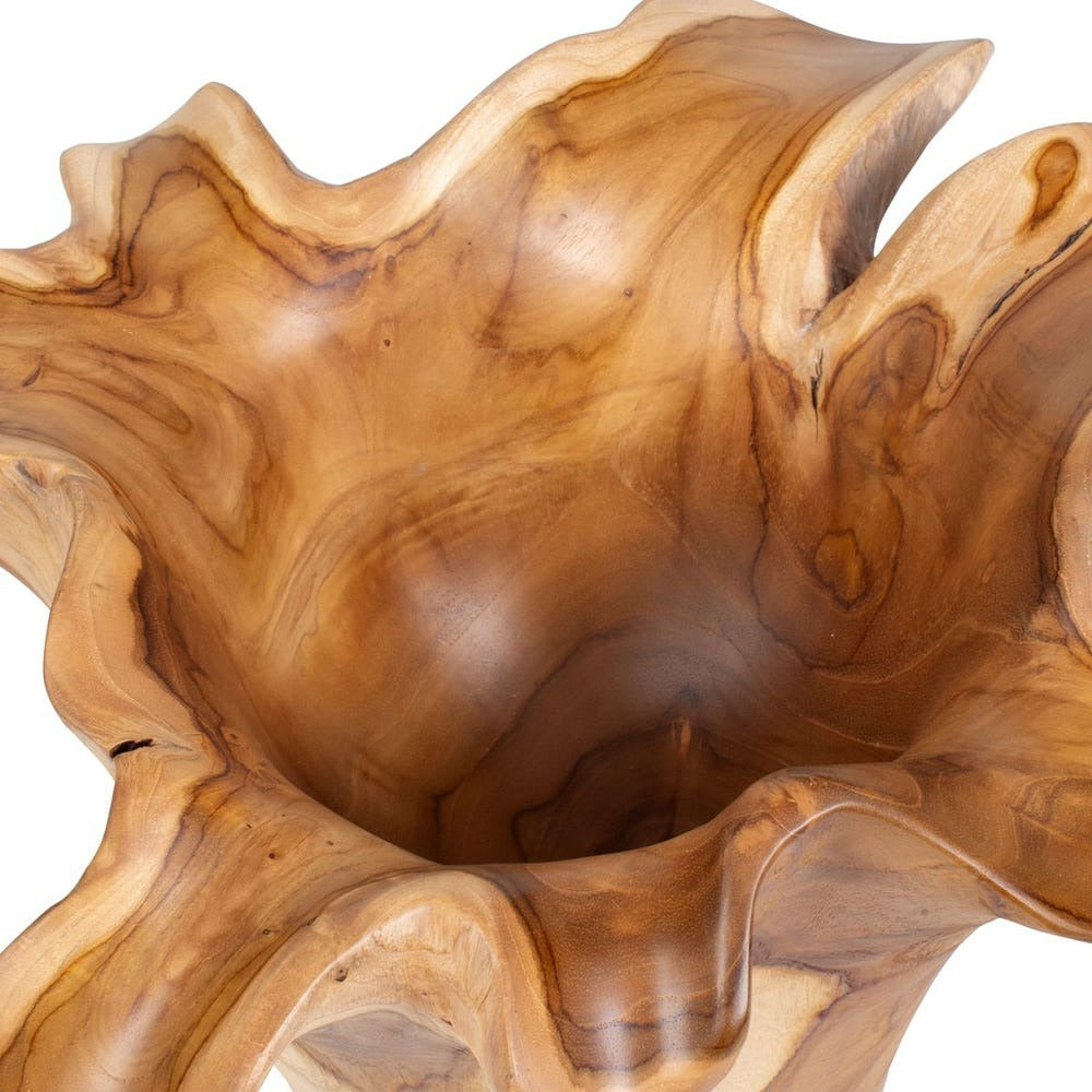 
                      
                        Teak Flow Outdoor Bowl - Natural.
                      
                    