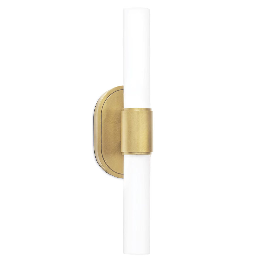 Dixon Sconce Double (Natural Brass).