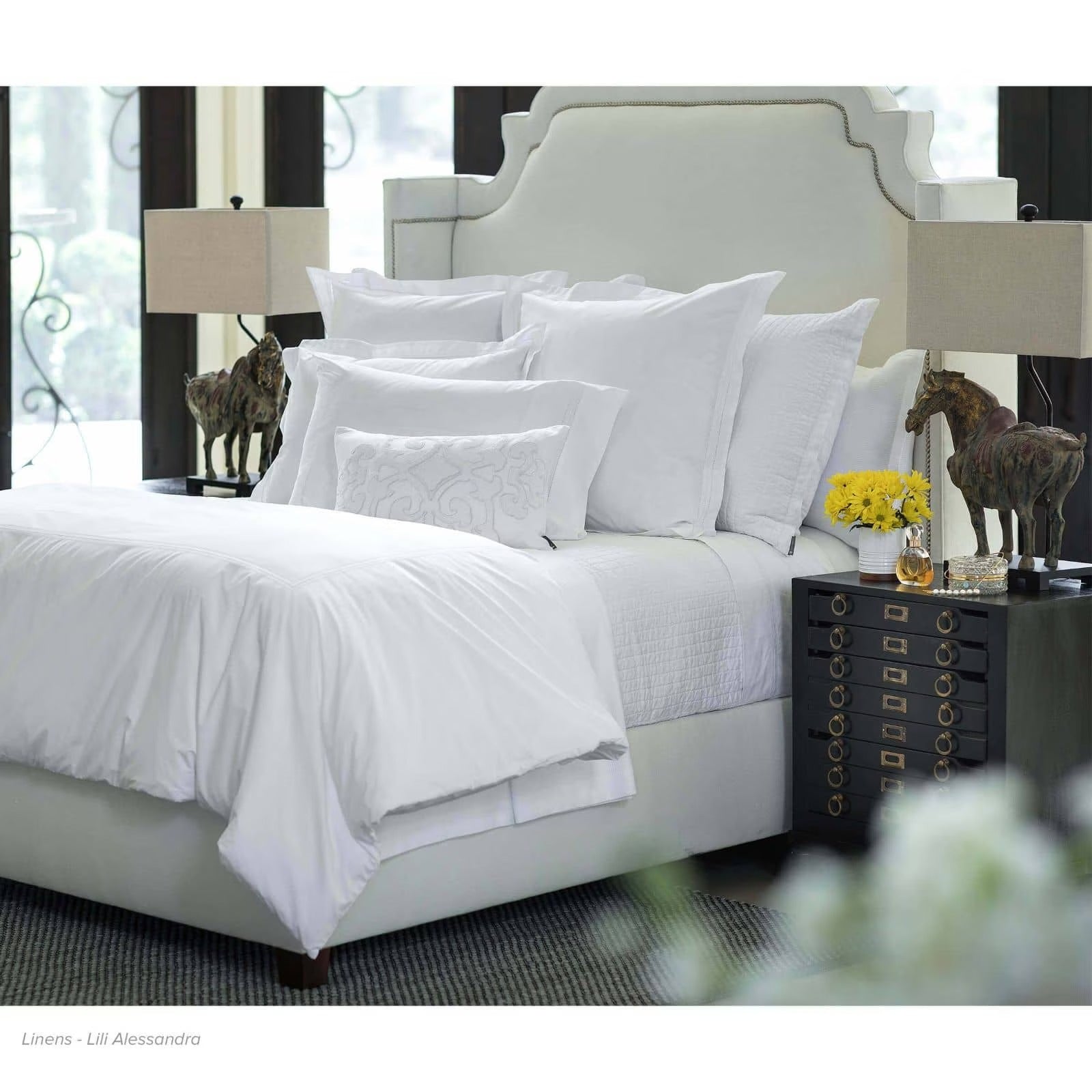 Dynasty Horse Table Lamp Pair - Thumbnail 4