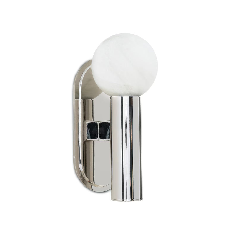 
                      
                        Dion Sconce (Polished Nickel).
                      
                    