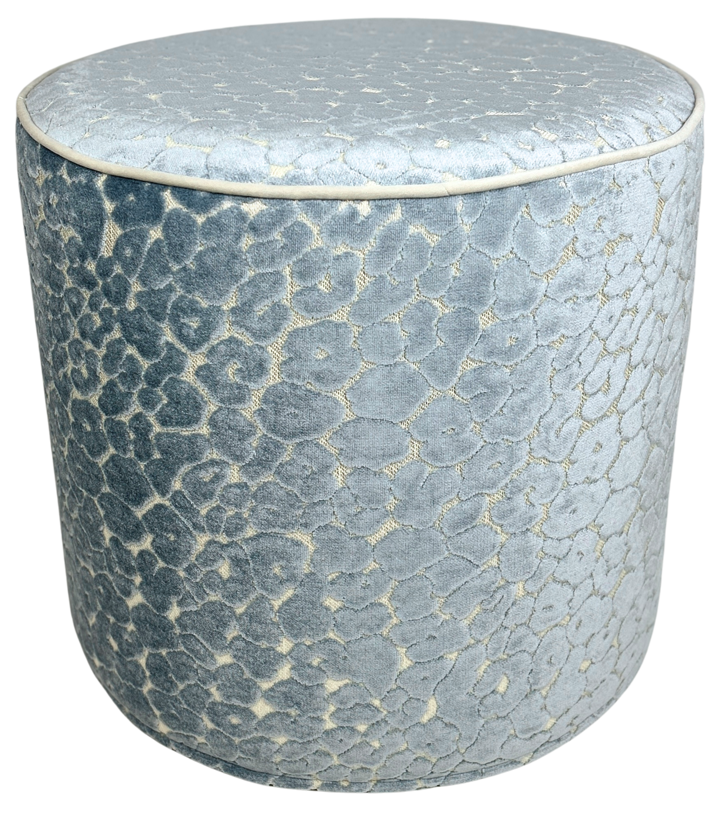 Perch - Madison - Light Blue Stool w/ Cord