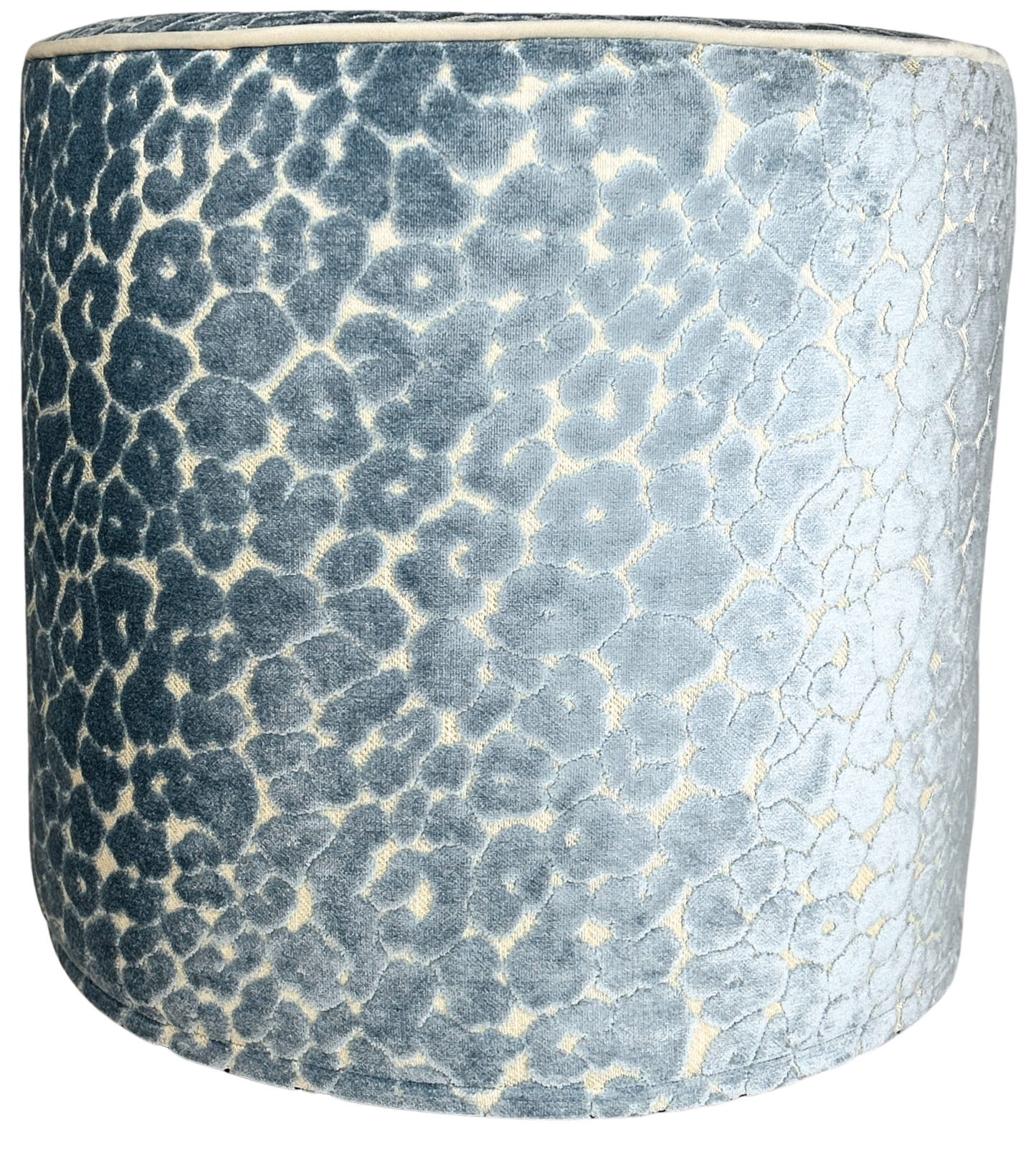 Perch - Madison - Light Blue Stool w/ Cord