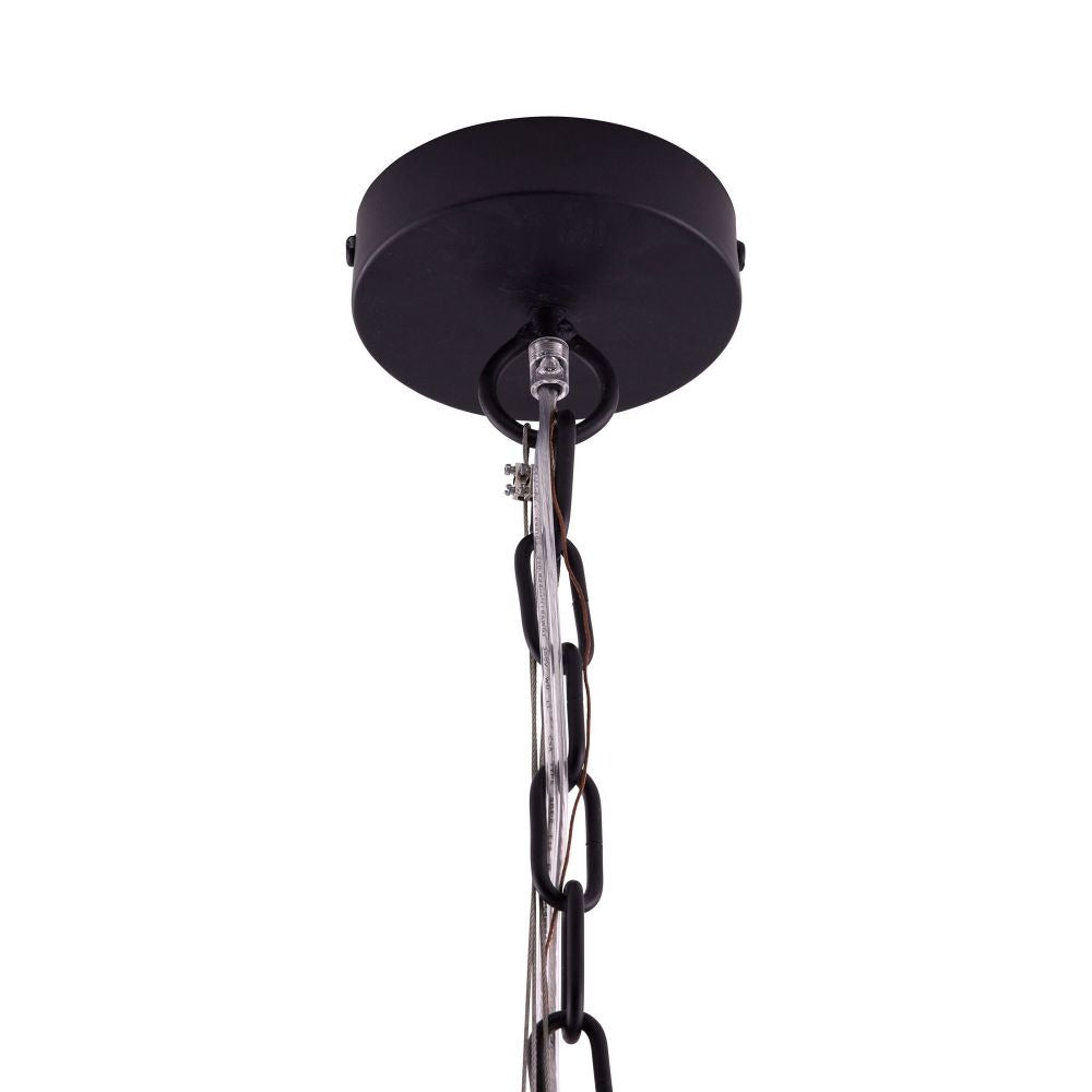 
                      
                        Tilda Large Chandelier - Black Wood
                      
                    