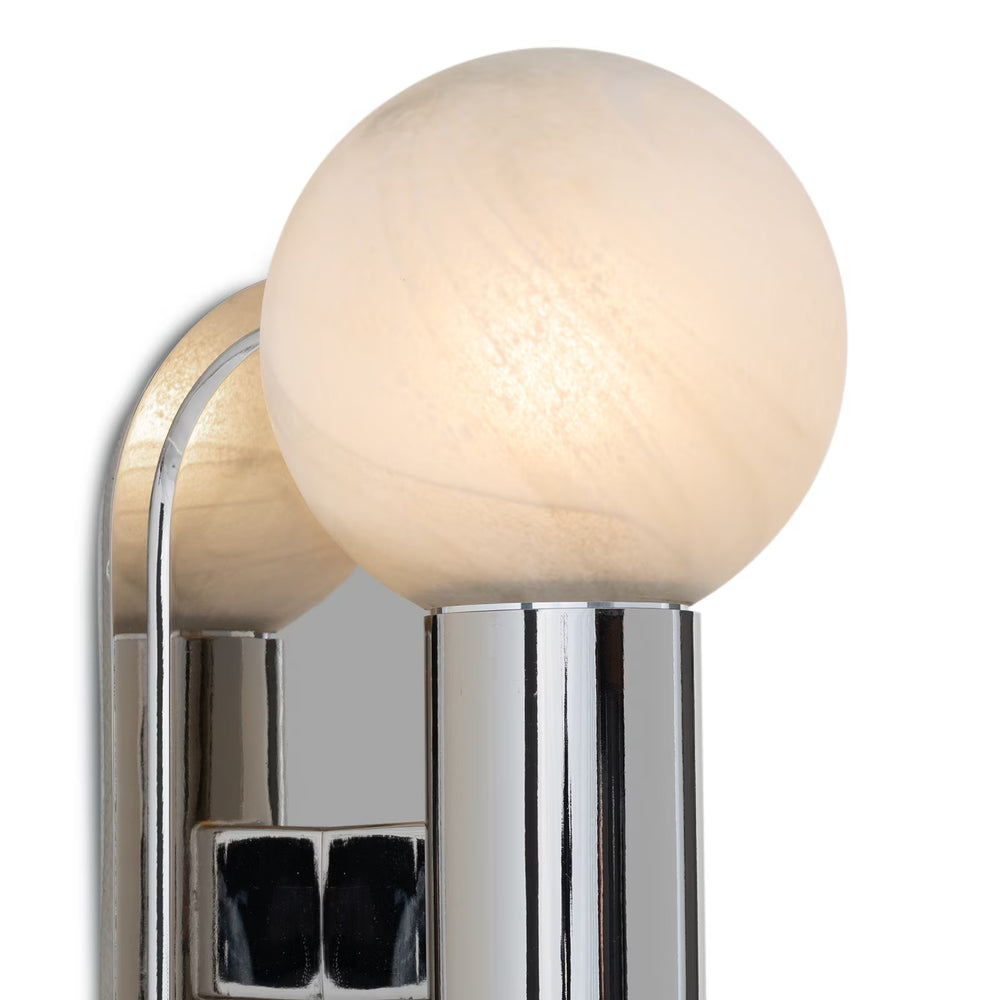 
                      
                        Dion Sconce (Polished Nickel).
                      
                    