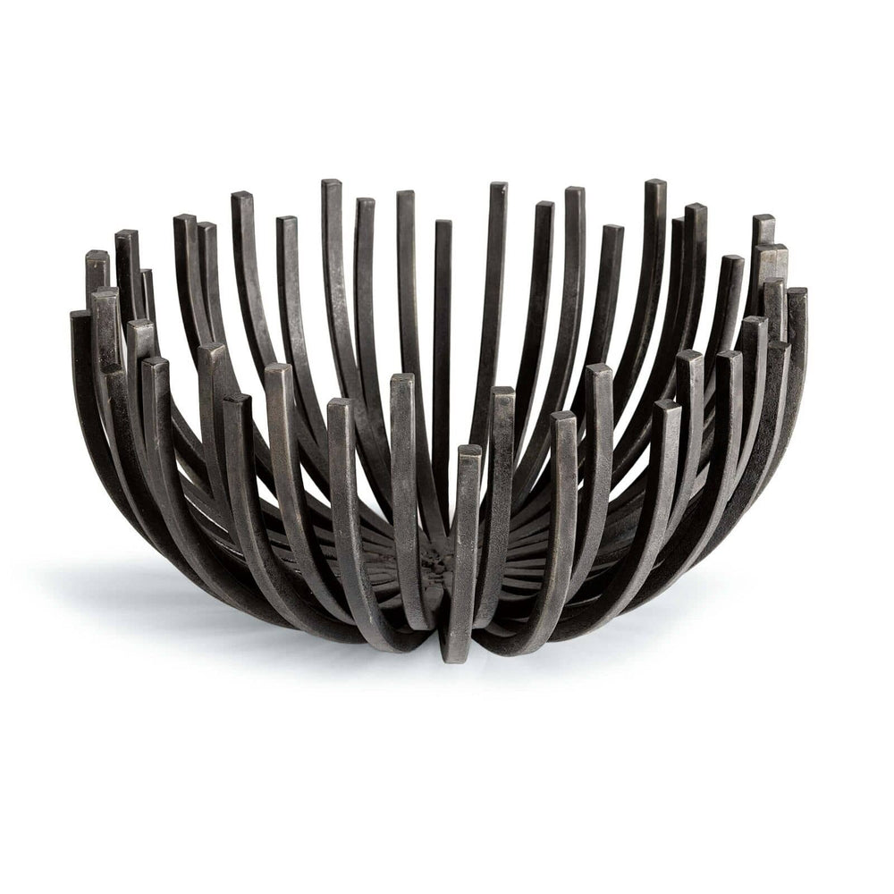Webbed Bowl Circle (Blackened Iron)