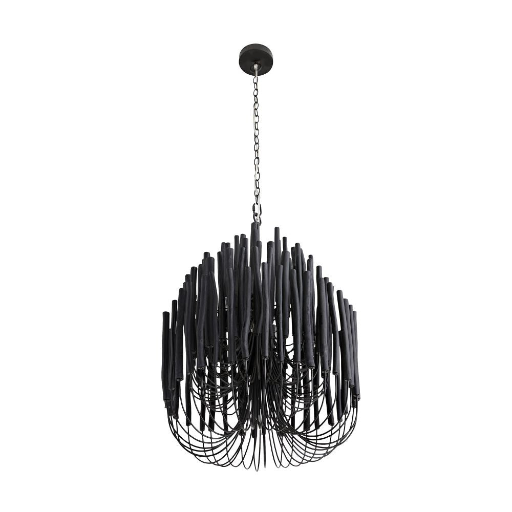 
                      
                        Tilda Small Chandelier - Black Wood
                      
                    