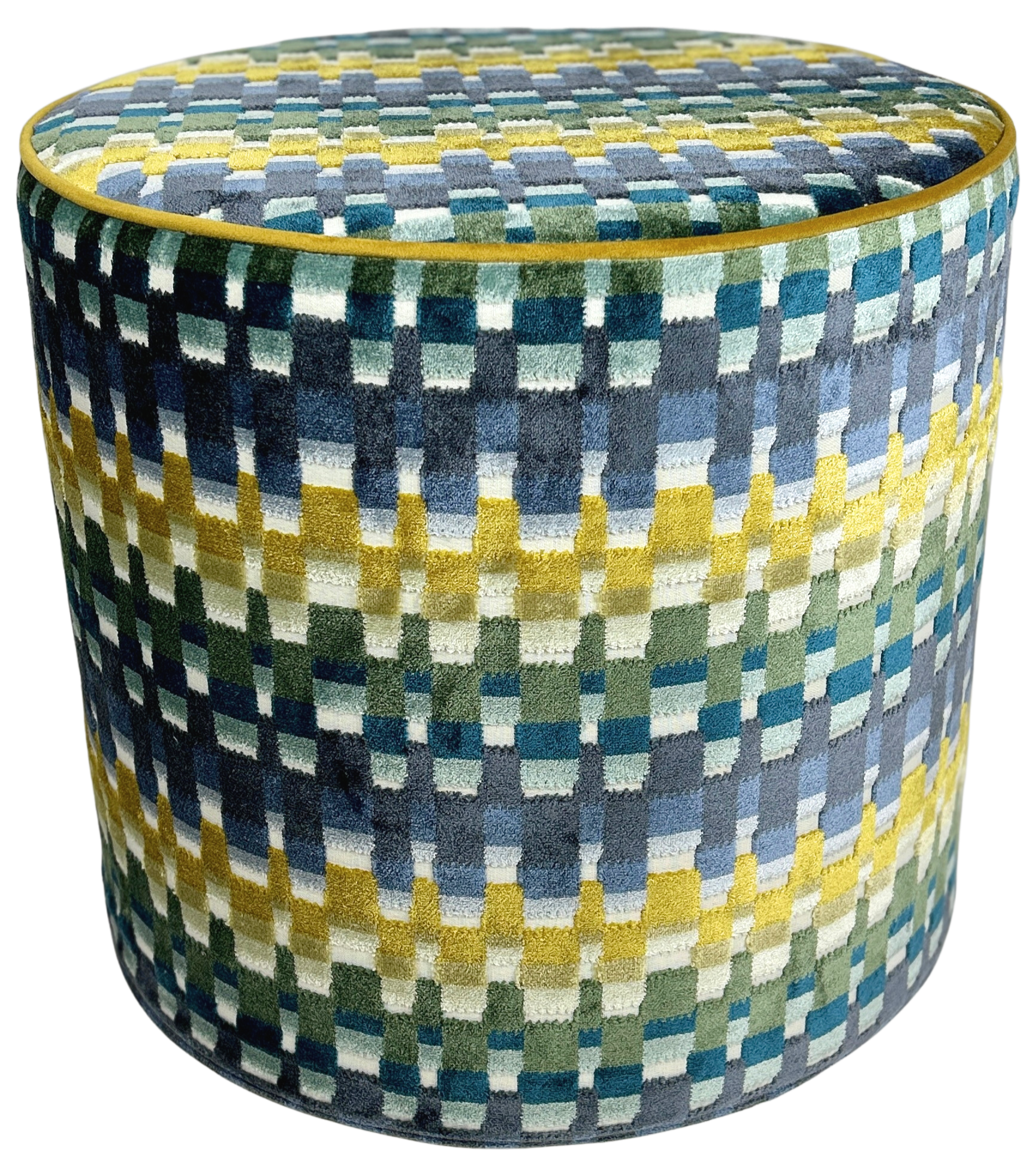 Perch Emmett Blue Stool