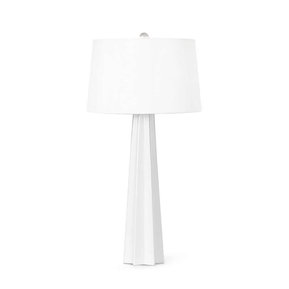 Glass Star Table Lamp (White)
