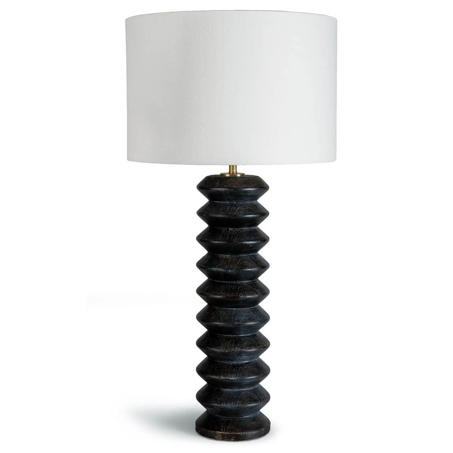 Accordion Table Lamp (Ebony).