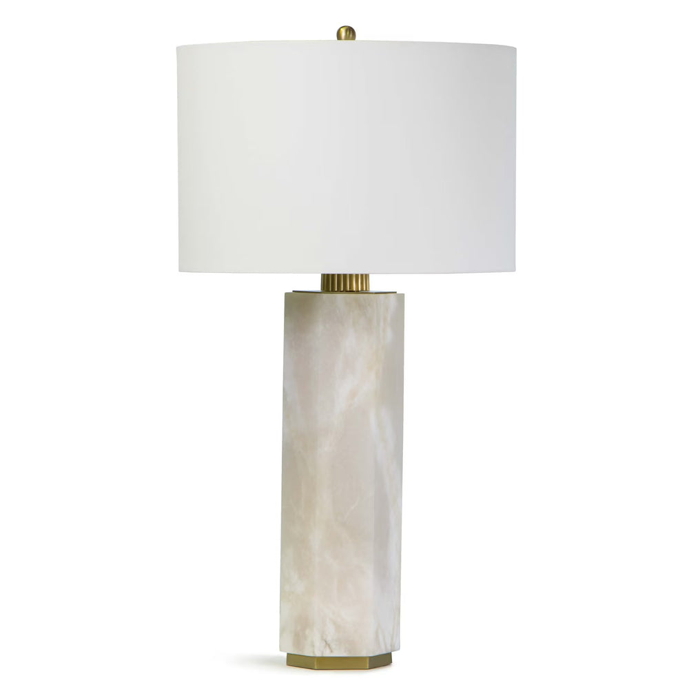 Gear Alabaster Table Lamp.