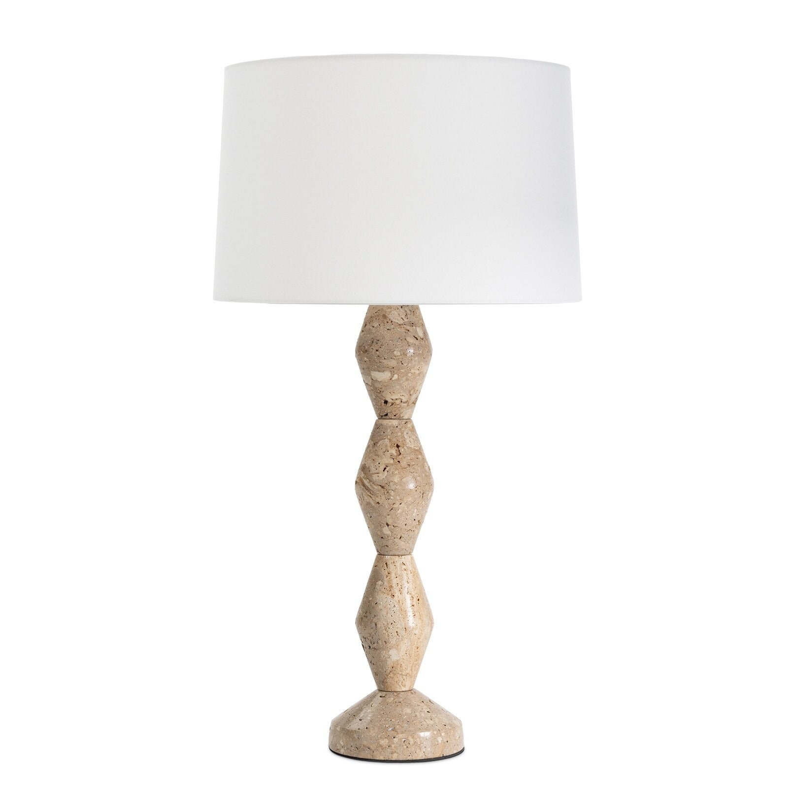 Regina Andrew Crew Travertine Buffet Lamp - Thumbnail 2