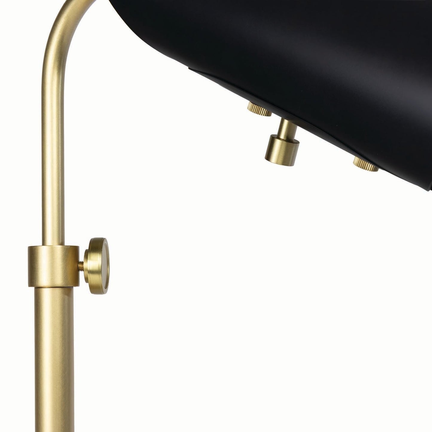 Vest Table Lamp (Blackened Brass and Natural Brass)
