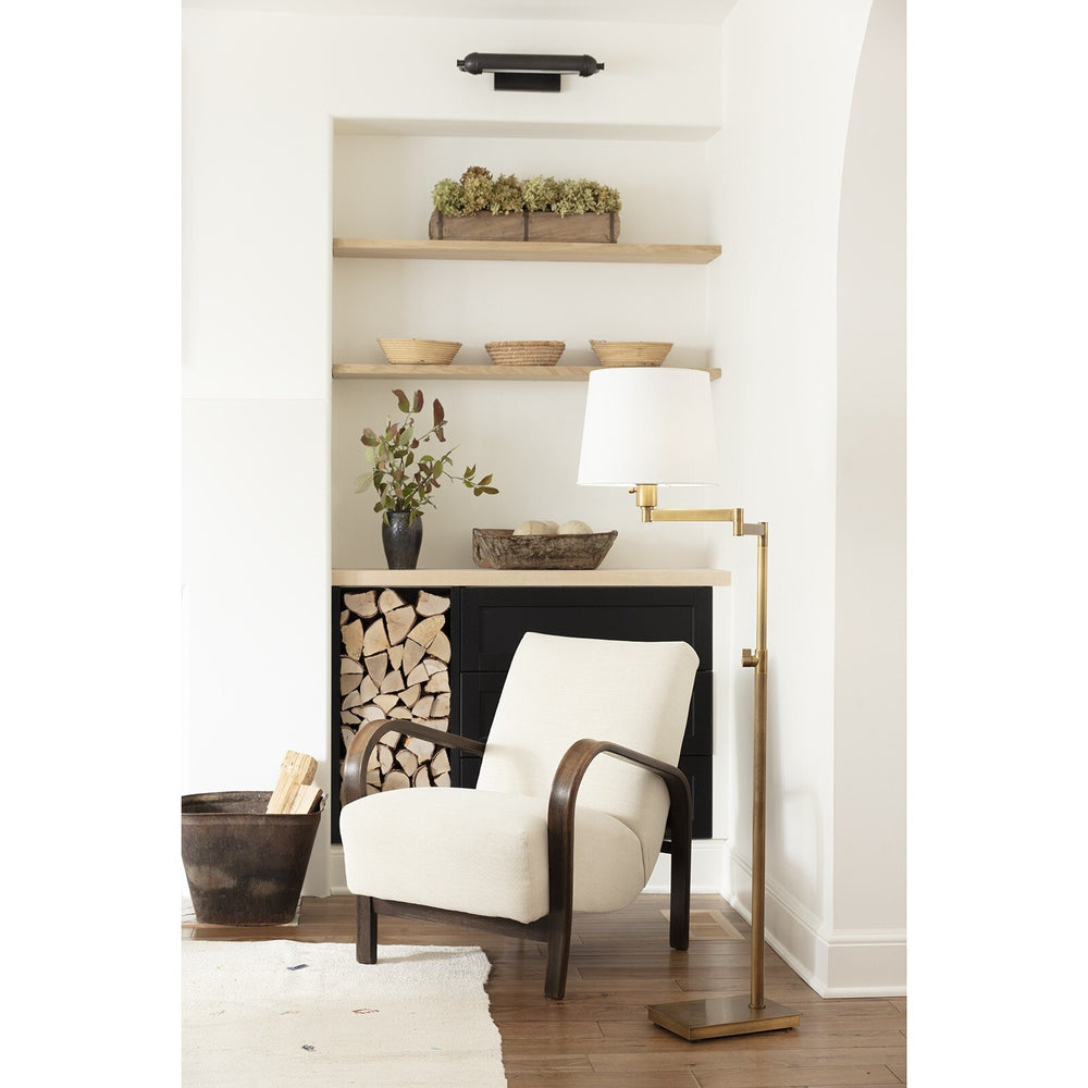 Virtue Floor Lamp (Polished Nickel)